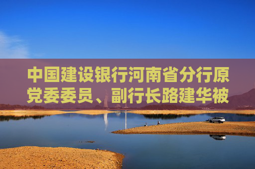 中国建设银行河南省分行原党委委员、副行长路建华被开除党籍