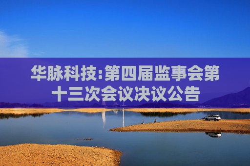 华脉科技:第四届监事会第十三次会议决议公告