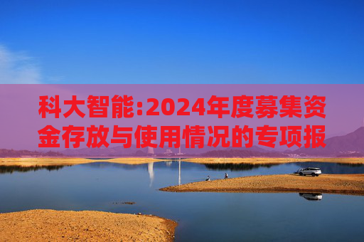 科大智能:2024年度募集资金存放与使用情况的专项报告