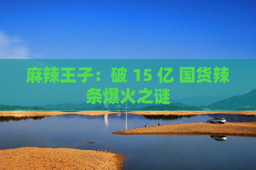 麻辣王子：破 15 亿 国货辣条爆火之谜  第1张