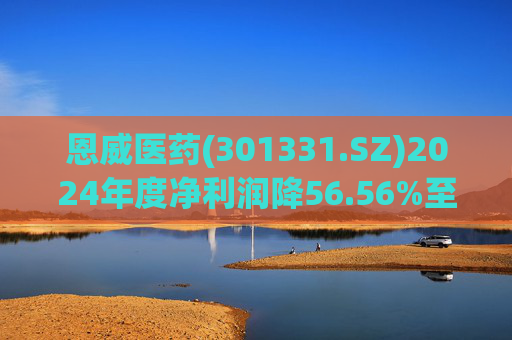 恩威医药(301331.SZ)2024年度净利润降56.56%至3749.75万元  拟10派1.8元