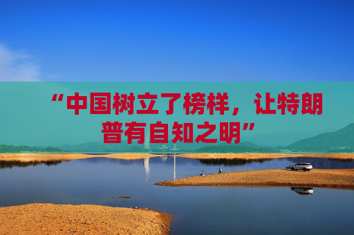 “中国树立了榜样，让特朗普有自知之明”