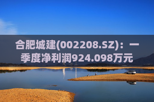 合肥城建(002208.SZ)：一季度净利润924.098万元