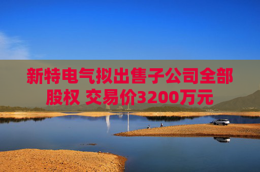 新特电气拟出售子公司全部股权 交易价3200万元