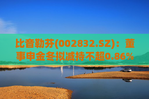 比音勒芬(002832.SZ)：董事申金冬拟减持不超0.86%股份
