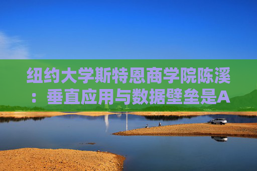 纽约大学斯特恩商学院陈溪：垂直应用与数据壁垒是AI投资的关键