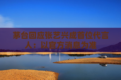 茅台回应张艺兴成首位代言人：以官方消息为准