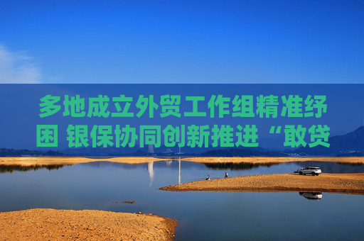 多地成立外贸工作组精准纾困 银保协同创新推进“敢贷愿贷会贷”