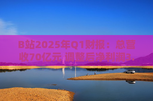 B站2025年Q1财报：总营收70亿元 调整后净利润3.6亿元