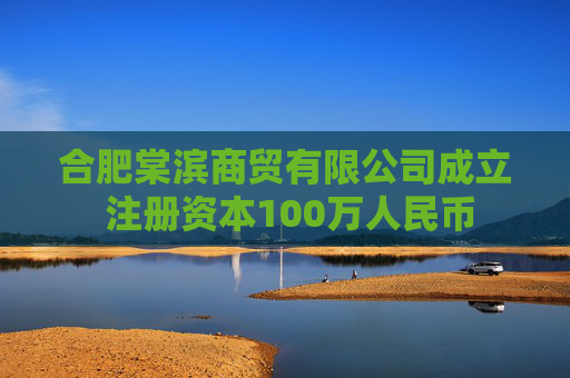 合肥棠滨商贸有限公司成立 注册资本100万人民币  第1张