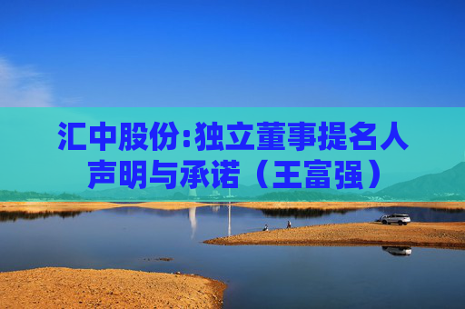汇中股份:独立董事提名人声明与承诺（王富强）