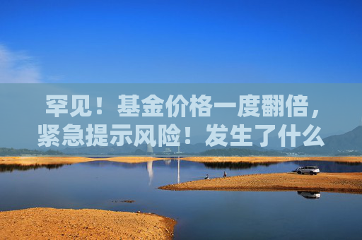 罕见！基金价格一度翻倍，紧急提示风险！发生了什么？