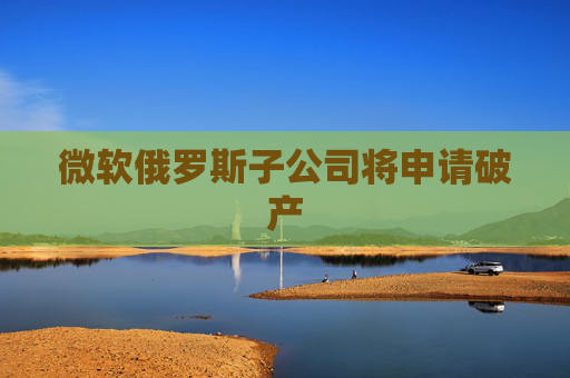 微软俄罗斯子公司将申请破产