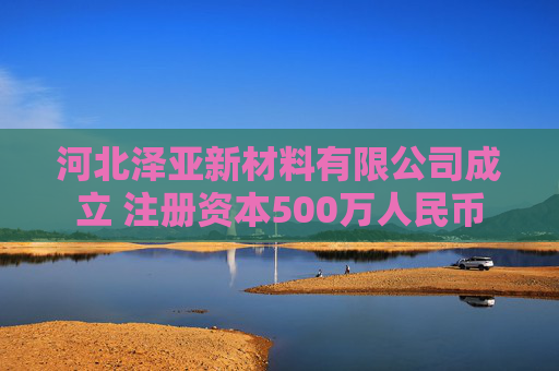 河北泽亚新材料有限公司成立 注册资本500万人民币