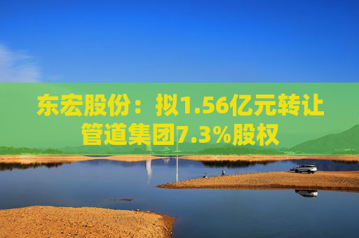 东宏股份：拟1.56亿元转让管道集团7.3%股权