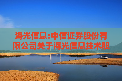 海光信息:中信证券股份有限公司关于海光信息技术股份有限公司本次交易前12个月内购买、出售资产的核查意见  第1张