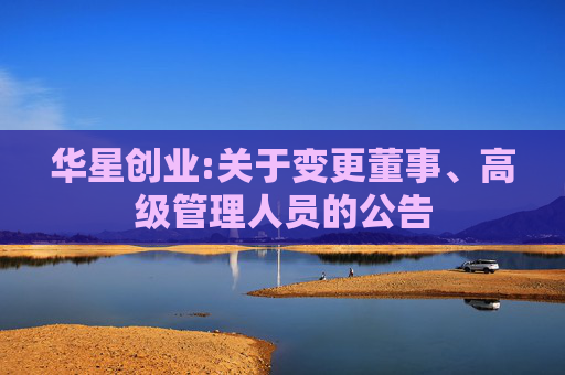 华星创业:关于变更董事、高级管理人员的公告
