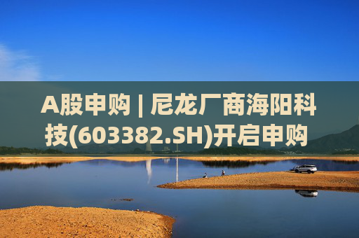 A股申购 | 尼龙厂商海阳科技(603382.SH)开启申购 或面临毛利率下降风险