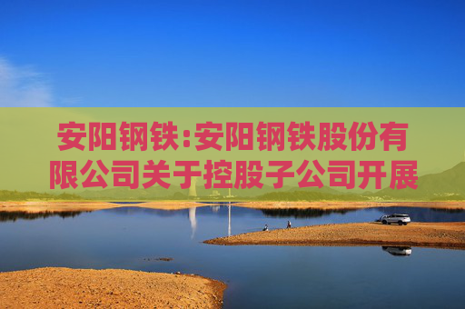 安阳钢铁:安阳钢铁股份有限公司关于控股子公司开展融资租赁业务的公告