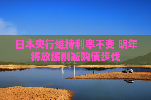 日本央行维持利率不变 明年将放缓削减购债步伐