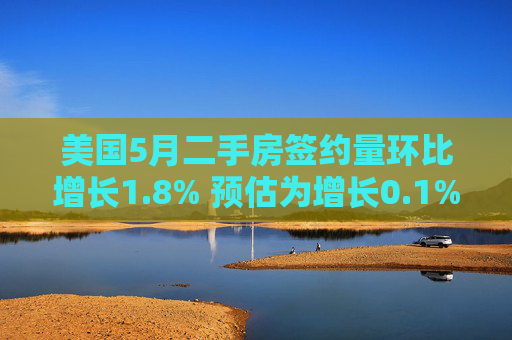 美国5月二手房签约量环比增长1.8% 预估为增长0.1%