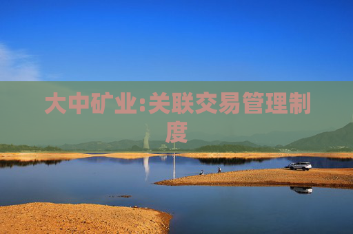 大中矿业:关联交易管理制度