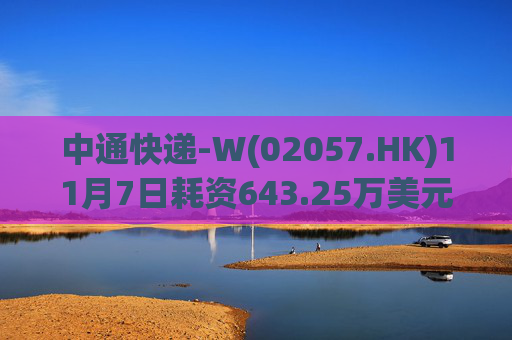 中通快递-W(02057.HK)11月7日耗资643.25万美元回购34.53万股