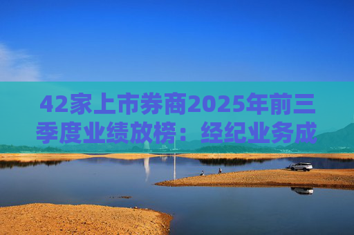 42家上市券商2025年前三季度业绩放榜：经纪业务成增长引擎 11家营收超百亿元  第1张