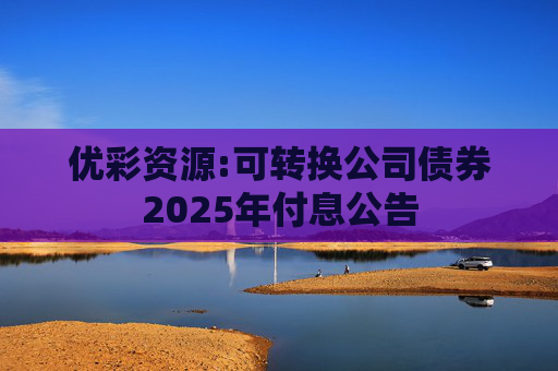 优彩资源:可转换公司债券2025年付息公告