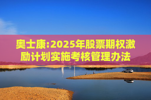 奥士康:2025年股票期权激励计划实施考核管理办法