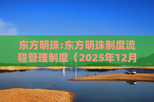 东方明珠:东方明珠制度流程管理制度（2025年12月修订）