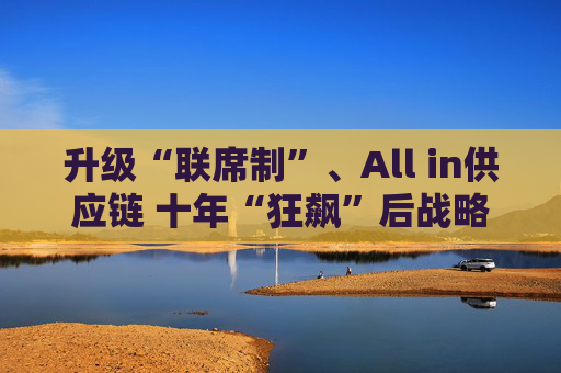 升级“联席制”、All in供应链 十年“狂飙”后战略换挡：拼多多的共治时代与未竟航路