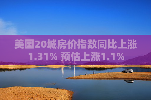 美国20城房价指数同比上涨1.31% 预估上涨1.1%