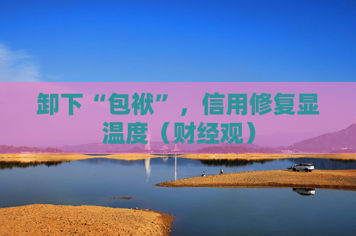 卸下“包袱”，信用修复显温度（财经观）