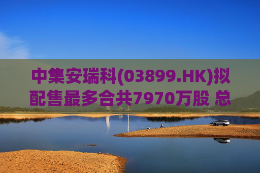 中集安瑞科(03899.HK)拟配售最多合共7970万股 总筹7.80亿港元