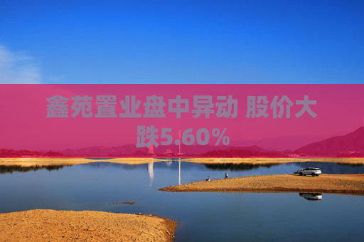 鑫苑置业盘中异动 股价大跌5.60%