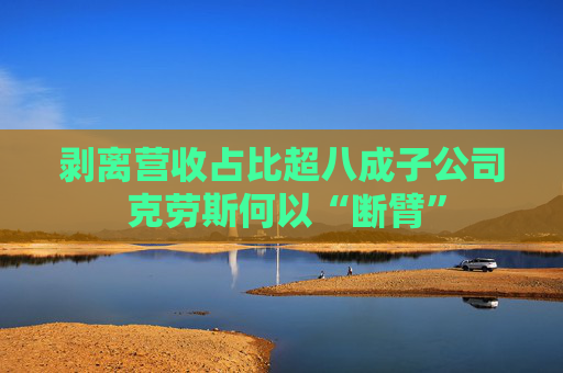 剥离营收占比超八成子公司 克劳斯何以“断臂”