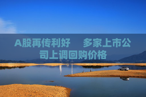 A股再传利好 　多家上市公司上调回购价格