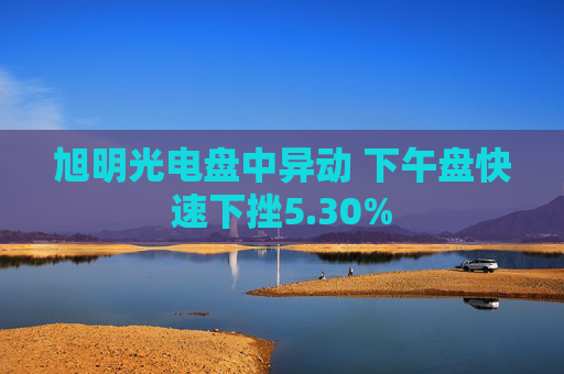 旭明光电盘中异动 下午盘快速下挫5.30%