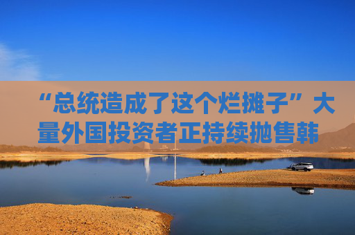 “总统造成了这个烂摊子”大量外国投资者正持续抛售韩资产