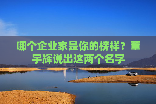 哪个企业家是你的榜样？董宇辉说出这两个名字