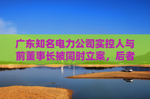 广东知名电力公司实控人与前董事长被同时立案，后者曾因职务侵犯被判9年