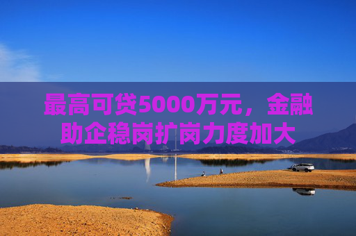 最高可贷5000万元，金融助企稳岗扩岗力度加大  第1张
