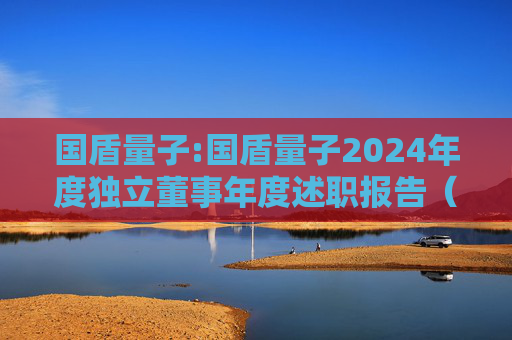 国盾量子:国盾量子2024年度独立董事年度述职报告（周亚娜）