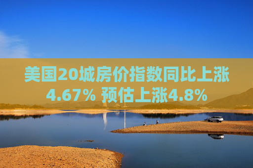美国20城房价指数同比上涨4.67% 预估上涨4.8%