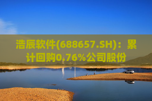 浩辰软件(688657.SH)：累计回购0.76%公司股份  第1张