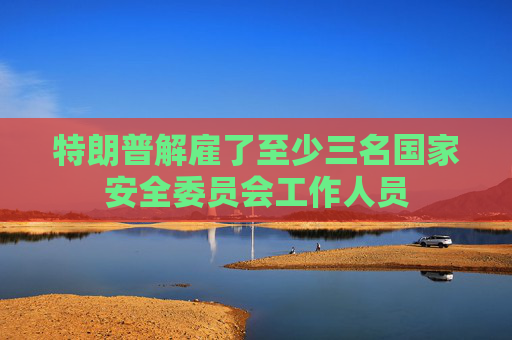 特朗普解雇了至少三名国家安全委员会工作人员