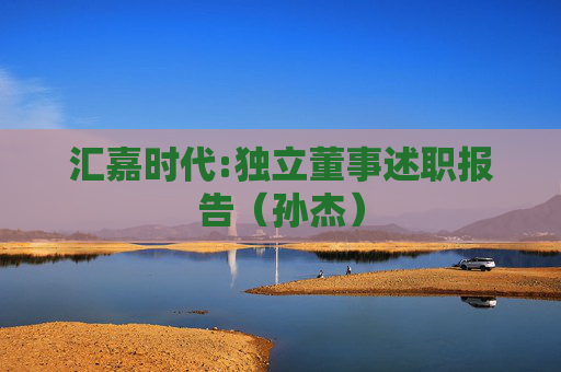 汇嘉时代:独立董事述职报告（孙杰）