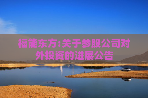 福能东方:关于参股公司对外投资的进展公告