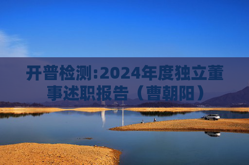 开普检测:2024年度独立董事述职报告（曹朝阳）